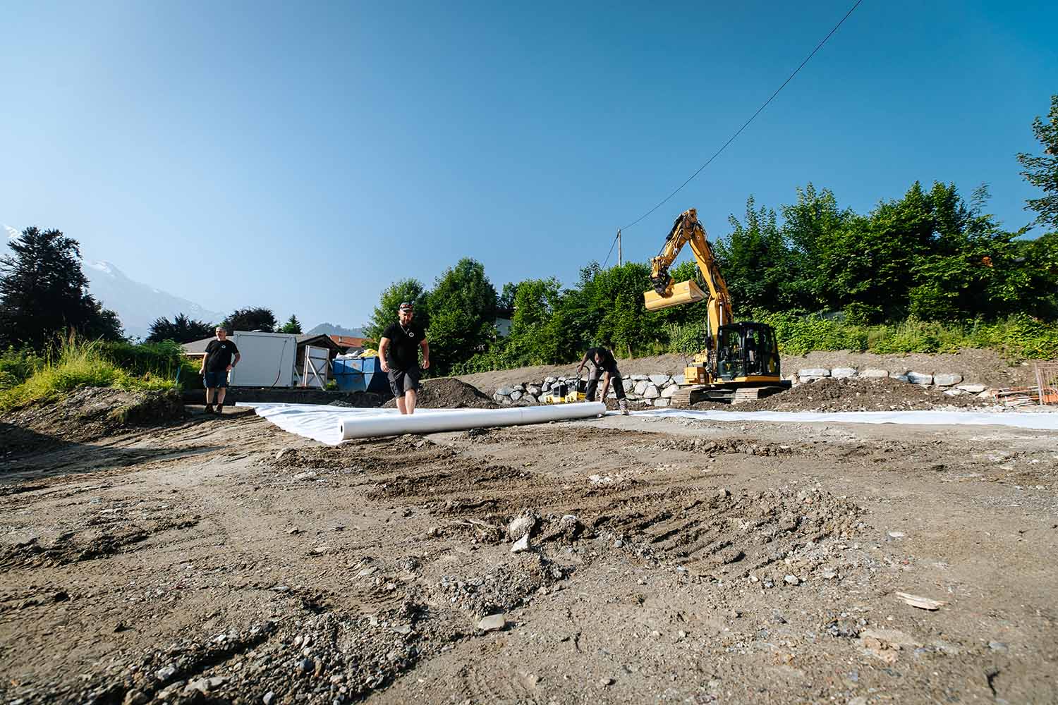 Travaux publics à Sallanches