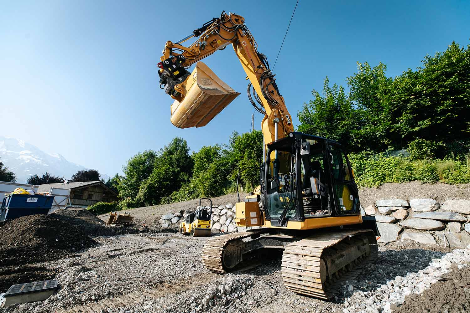 Aménagements extérieurs et soutenement à Sallanches