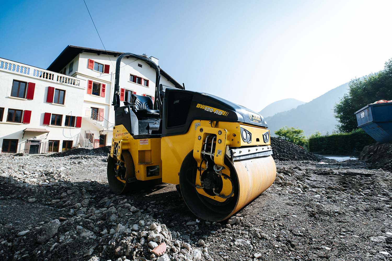 Rouleau Bottollier pour terrasser