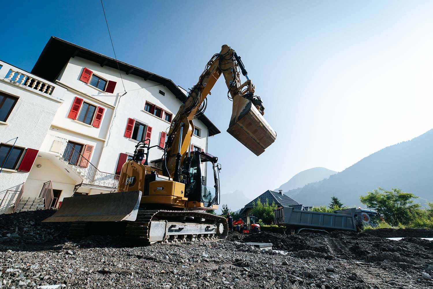 Chantier Bottollier à Sallanches