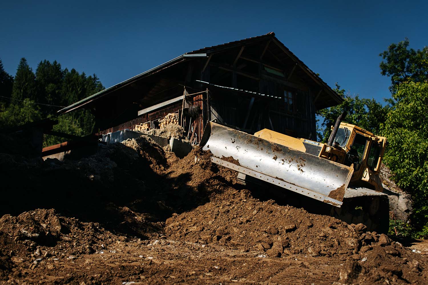Travaux de terrassement