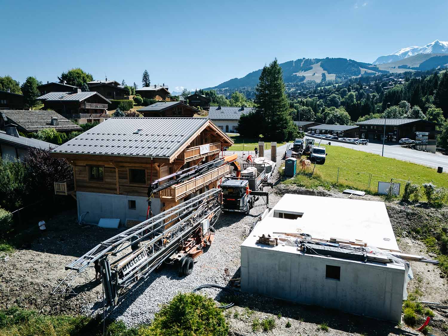 Levage grue Sallanches