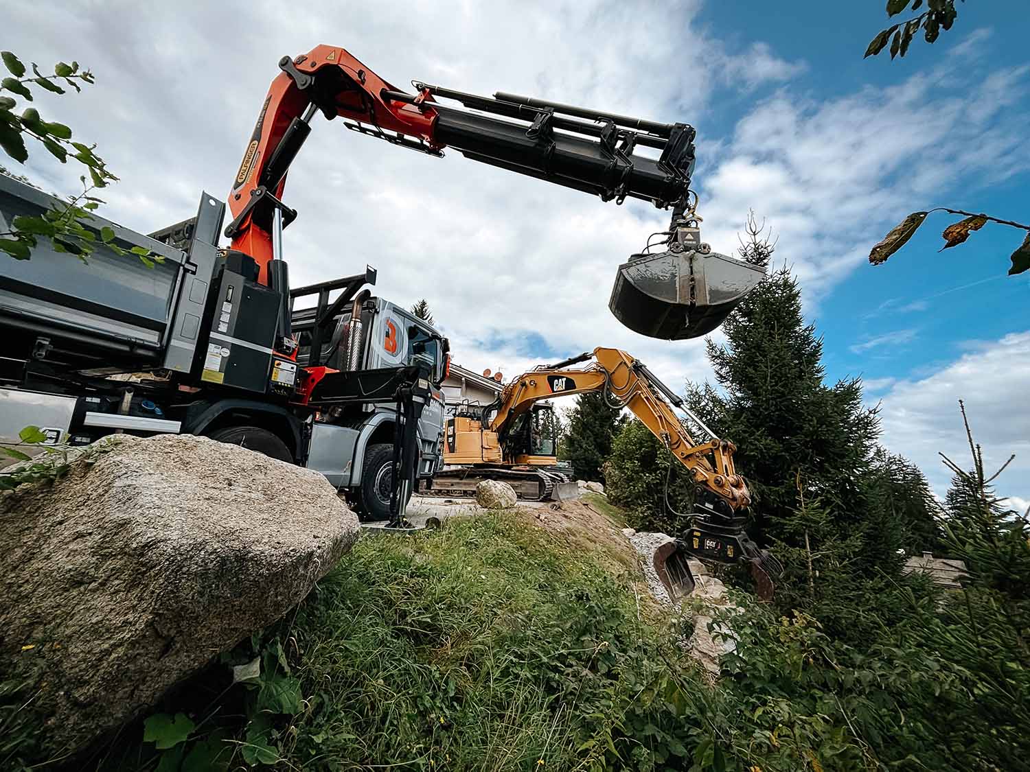 Levage à Sallanches