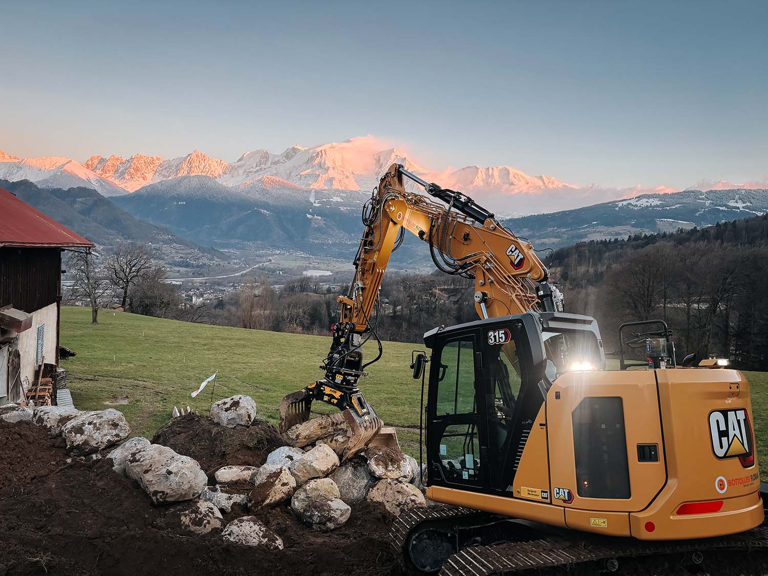 Enrochements à Passy et ses alentours